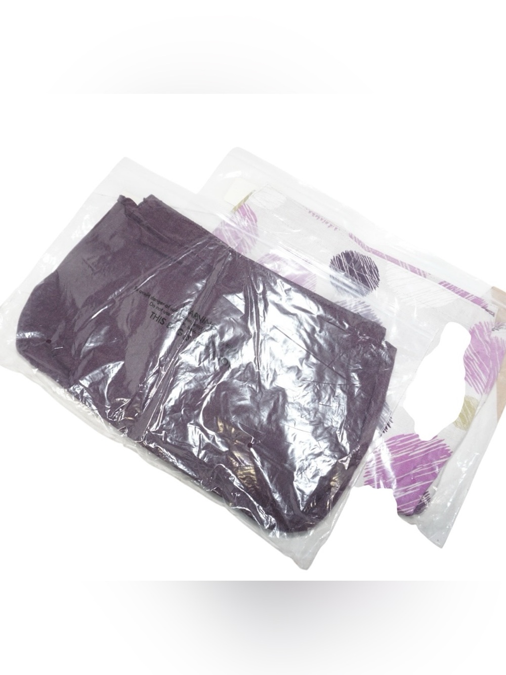 Thirty-One Suite Skirt Lot of 2 NWT Purple Plum Twill Dot | BOGO FREE SALE - Picture 5 of 5